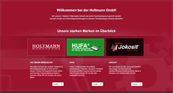 Desktop Screenshot of holtmann-werkzeuge.de